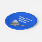 Flip The Senate Vote Blue 2026 Papieren Bordje (Gekanteld)