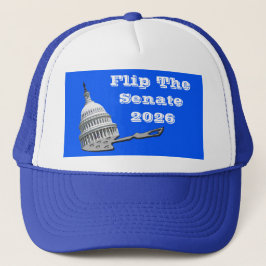 Flip The Senate Vote Blue 2026 Trucker Pet