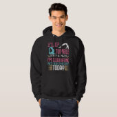 Flip Tumple Jump And Play Funny Rhythmic Gymnastic Hoodie (Voorkant volledig)