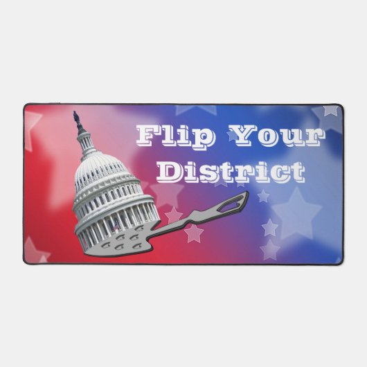 Flip uw districtsstemming 2026 bureaumat (Voorkant)