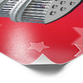 Flip uw districtsstemming 2026 foto afdruk (Hoek)