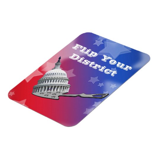 Flip uw districtsstemming 2026 magneet (Linkerzijde)