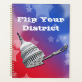 Flip uw districtsstemming 2026 planner (Voorkant)