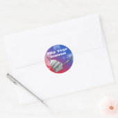 Flip uw districtsstemming 2026 ronde sticker (Envelop)