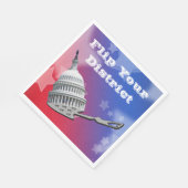 Flip uw districtsstemming 2026 servet (Hoek)