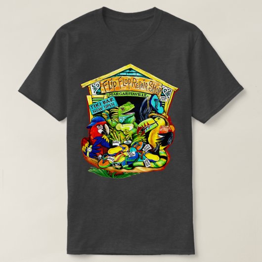 FlipFlop Repair Shop T-shirt (Design voorkant)