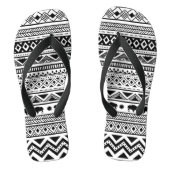 Flipflop Sandalen Boho Buffalo Tribal Pattern Bohe Teenslippers (Voetbed)