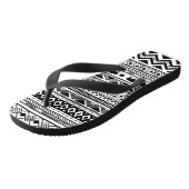 Flipflop Sandalen Boho Buffalo Tribal Pattern Bohe Teenslippers (Schuin)