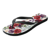 Flipflop Sandalen Wit Roses Goud Geometrisch Teenslippers (Schuin)