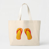flipflops grote tote bag (Voorkant)