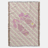 Fliplops (roze) deken (Voorkant Verticaal)