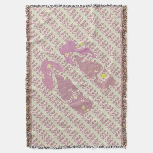 Fliplops (roze) deken (Voorkant Verticaal)