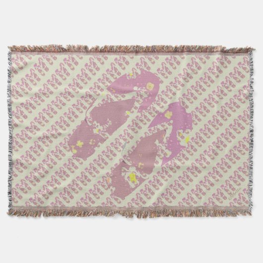 Fliplops (roze) deken (Voorkant)