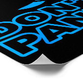 Flipn Sweet Don't Panic  Poster (Hoek)