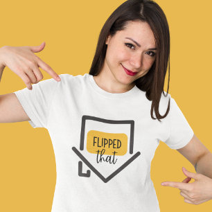 Flipped that house tri-blend T-shirt