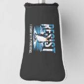 Flipped Up Ik sta bij de pinguïns Golfheadcover (Draai 90)
