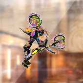 Flippen uit! - Freestyle motorcross stunt Raamsticker (Vel 2)