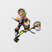 Flippen uit! - Freestyle motorcross stunt Raamsticker (Vel)