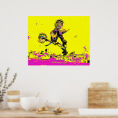 Flippen uit! - Freestyle motorcross trucs Poster (Keuken)