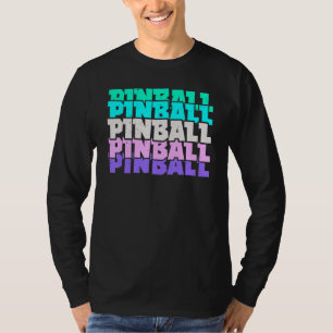 Flipper Arcade Spellen Videospel Gamen Gamer T-shirt