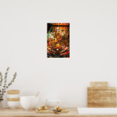 flipperkast Art Poster (Keuken)