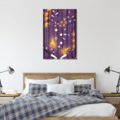 Flipperkast Canvas Afdruk (Insitu (Slaapkamer))