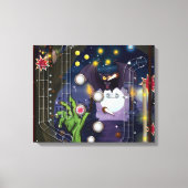 Flipperkast Canvas Afdruk (Voorkant)