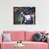 Flipperkast Canvas Afdruk (Insitu (Woonkamer))