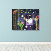 Flipperkast Canvas Afdruk (Insitu (Houten vloer))