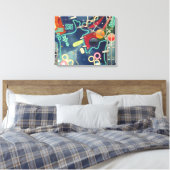 Flipperkast Canvas Afdruk (Insitu (Slaapkamer))