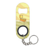 Flipperkast Sleutelhanger Flessenopener (Achterkant)