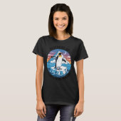 Flippers omhoog Ik sta met de pinguïns T-shirt (Voorkant volledig)