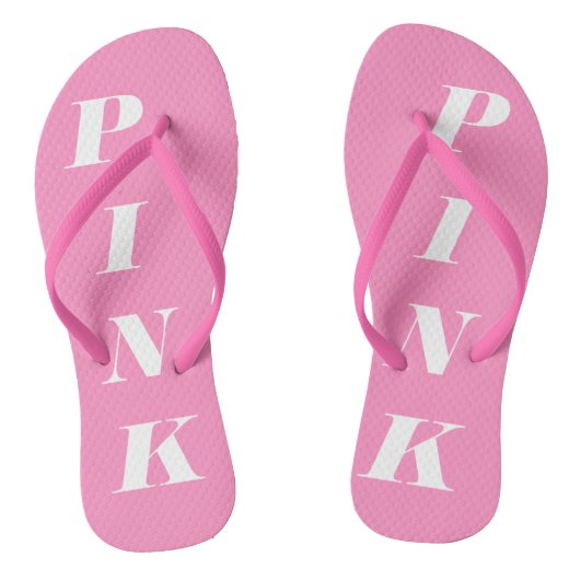 flippers, vergelijkbaar met Havaianas®- PINK Teenslippers (Voetbed)