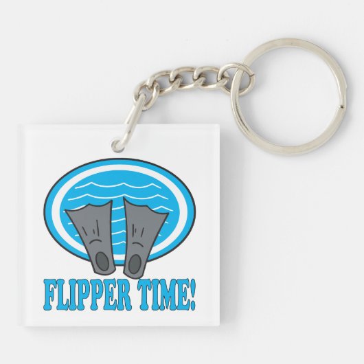 Flippertijd Sleutelhanger (Achterkant)