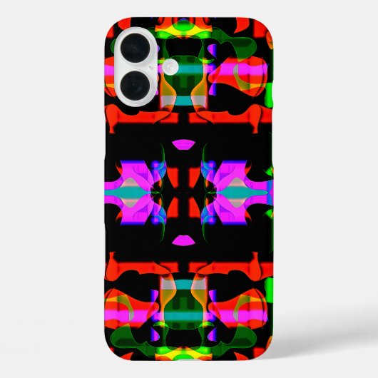 Flippiges cooles buntes Top Design für Case-Mate iPhone Case (Achterkant)