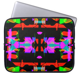 Flippiges cooles buntes Top Design für Laptop Sleeve
