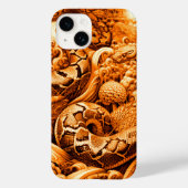 Flippiges cooles Snake Top Design für Case-Mate iPhone Case (Achterkant)