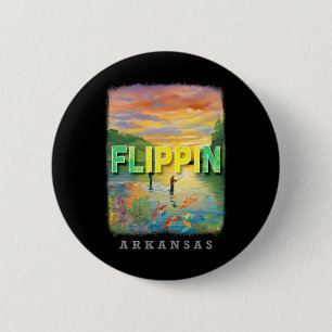 Flippin Arkansas Ar Visparadijs Voor Vissen Sd760 Ronde Button 5,7 Cm