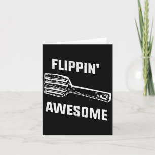 Flippin Awesome Spatel - Grappige Bakker Of Kok Kaart
