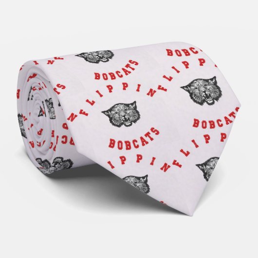 Flippin Bobcats Stropdas (Opgerold)