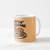 Flippin' Geweldige Pannenkoekenstapel Grappig Ontb Koffiemok (Voorkant rechts)