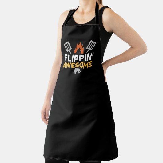 Flippin-Geweldige Schort (Insitu)
