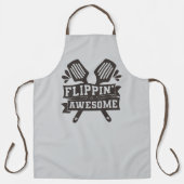 Flippin Geweldige spatel Grappig Schort (Voorkant)