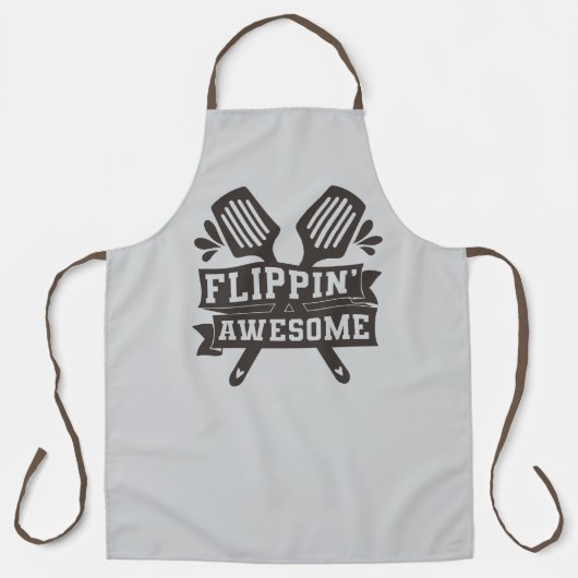 Flippin Geweldige spatel Grappig Schort (Voorkant)