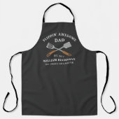 Flippin Geweldige Vader BBQ Vader Persoonlijk Schort (Voorkant)
