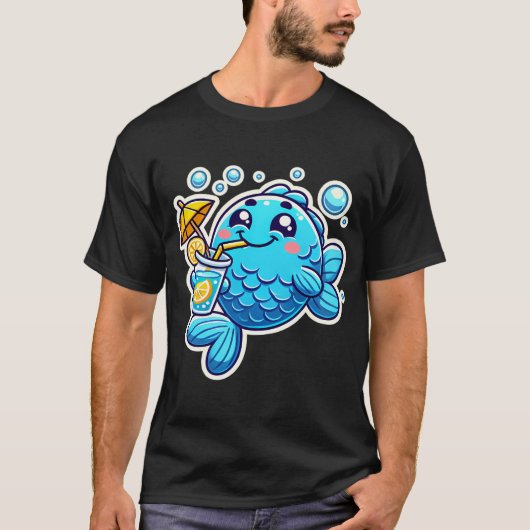 Flippin 'N Sippin' T-shirt (Voorkant)