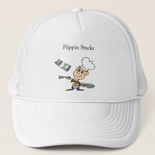 Flippin-Stacks Trucker Pet (Voorkant)