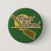 Flippin' Talent Ronde Button 5,7 Cm (Voorkant)