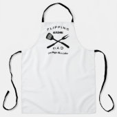 Flipping Geweldige Pap | BBQ Cadeau Gepersonalisee Schort (Voorkant)