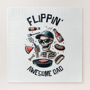 Flipping Geweldige papa Legpuzzel